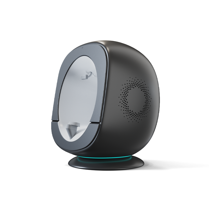 black Face Skin Analyzer Machine