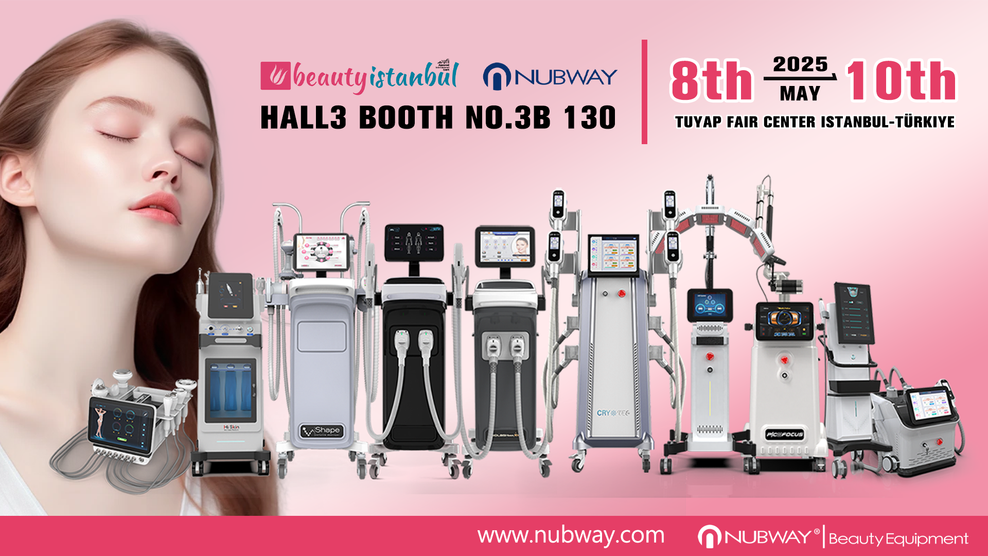 NUBWAY | BEAUTYISTANBUL | B2B Global Cosmetics Exhibition 2025