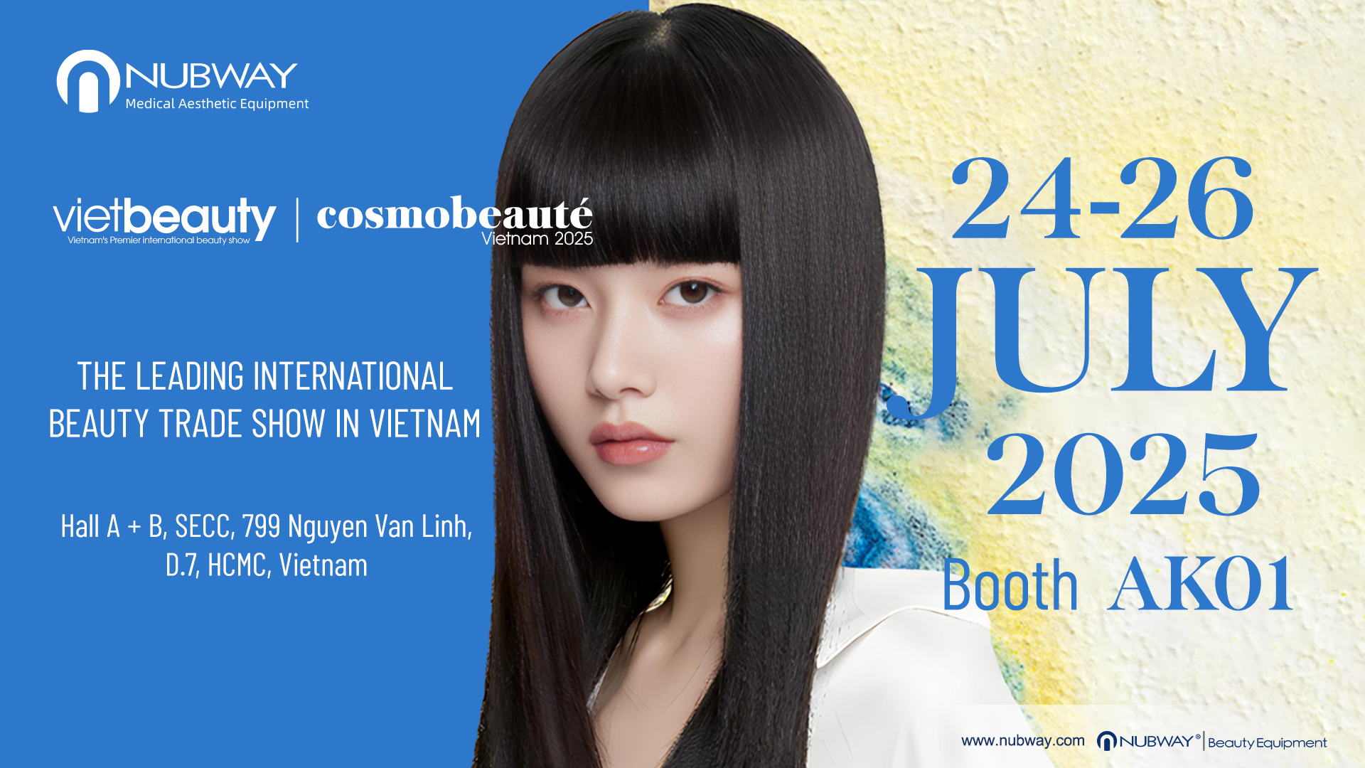 NUBWAY | Cosmobeauté Vietnam 2025