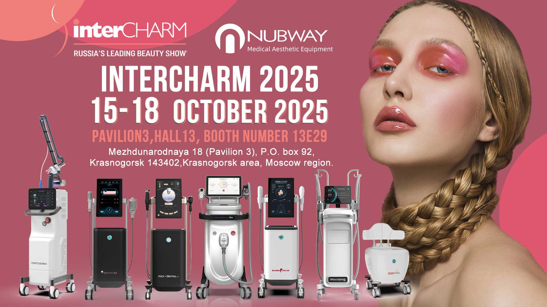 RUSSIA’S LEADING BEAUTY SHOW INTERCHARM 2025-