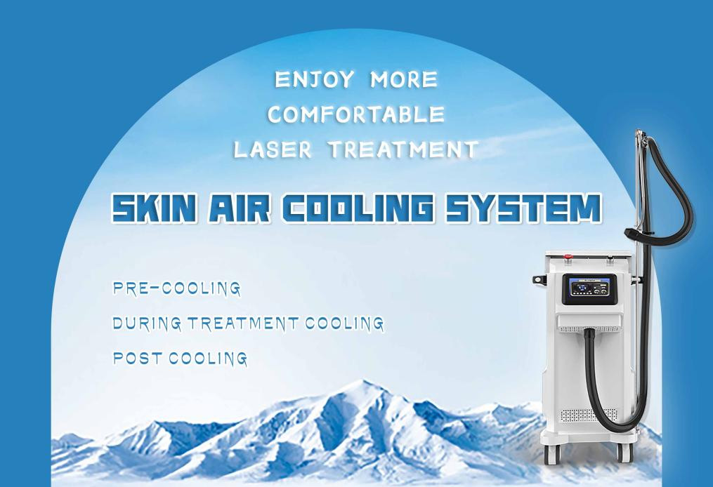 Skin Air Cooling Machine: A Pioneer in Pain Relief in Laser Treatment-