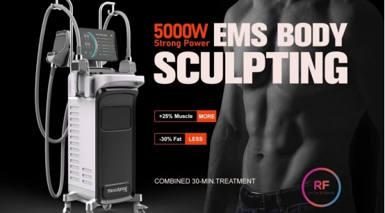 How EMS Sculpting Machine Stimulates Muscle Growth and Fat Reduction